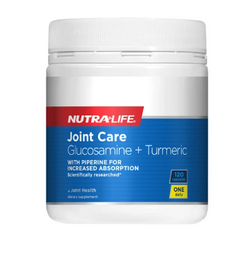 Nutra-Life Joint Care 1-a-Day Glucosamine +Turmeric 120 caps