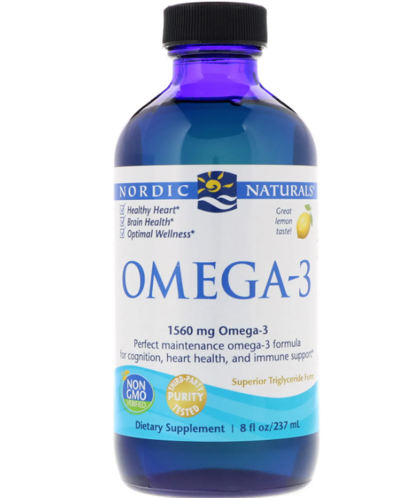 NORDIC Omega-3 Lemon Liquid 237ml