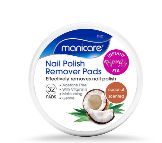 M'CARE Nail Polish Remover Pads - Coconut 32