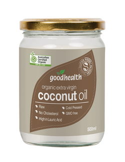 Good Health Organic Coconut Oil Extra Virgin 500ml