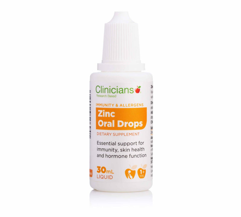 CLINICIANS Zinc Oral Drops (1mg/drop) 30ml