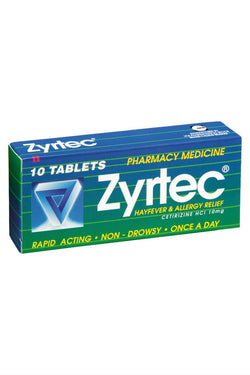 ZYRTEC Allergy & Hayfever Relief 10s