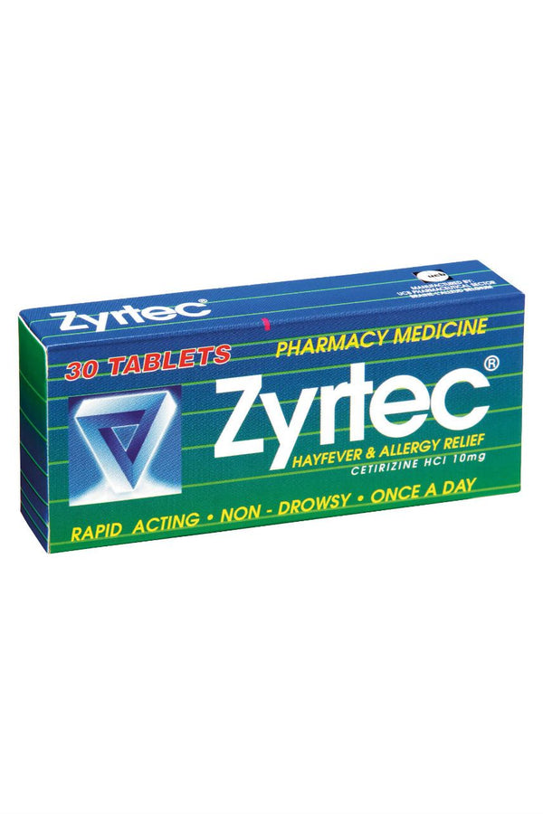 ZYRTEC Allergy & Hayfever Relief 30s
