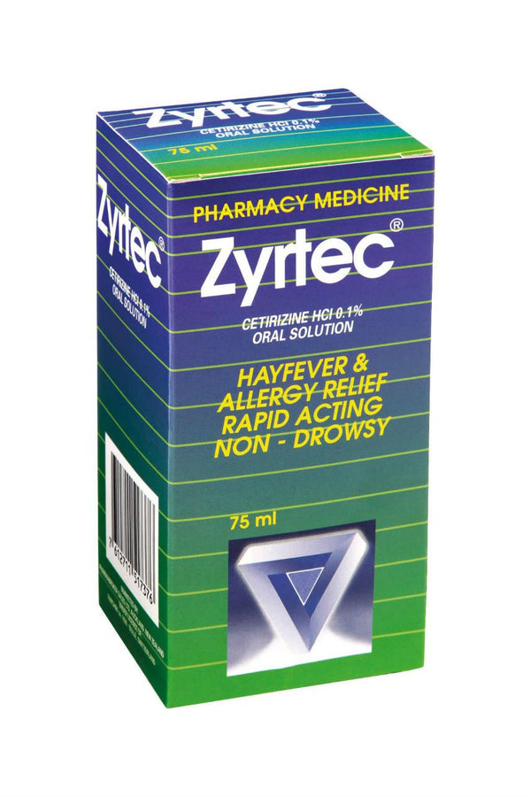 ZYRTEC Allergy & Hayfever Relief  75ml