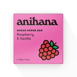 anihana Sugar Scrub Raspberry & Vanilla 100g