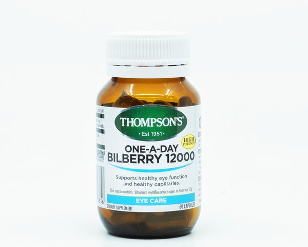 Thompson's One A Day Bilberry 12000 60vcaps