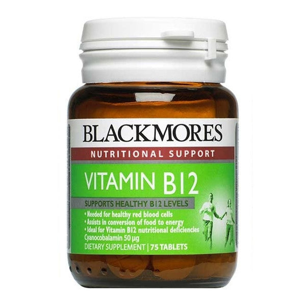 Blackmores Vitamin B12 50mcg 75 Tablets