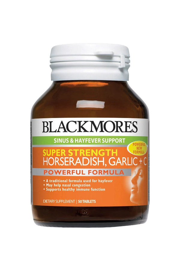 Blackmores Horseradish Garlic + C 50 tablets