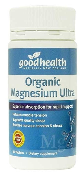 Good Health Magnesium Ultra Organic 60tabs