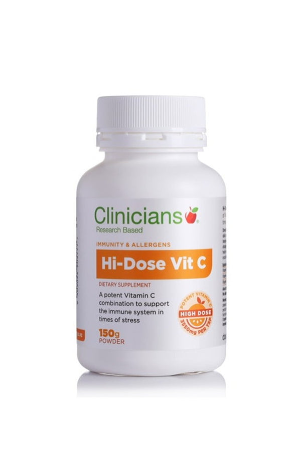 CLINICIANS Hi-Dose Vitamin C Powder 150g + 75g