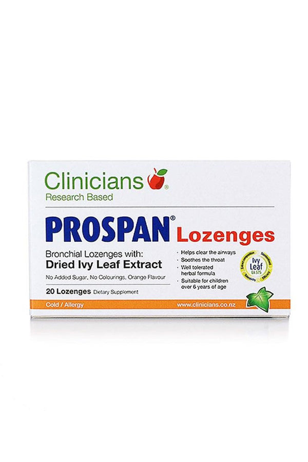 CLINICIANS Prospan Lozenges 20pk