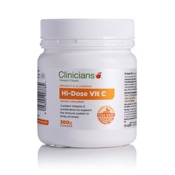 CLINICIANS Hi-Dose Vitamin C Powder 300g