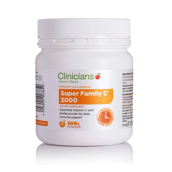 CLINICIANS Super Family Vitamin C 2000mg High Strength 150g