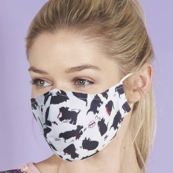 ECO CHIC Face Mask Scotty Reusable