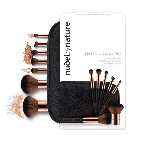 Nude By Nature Essential Collection 7pc Pro Brush Set