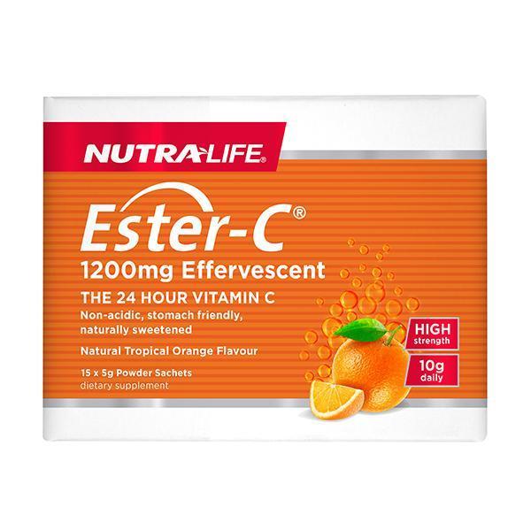 NUTRALIFE Ester C 1200mg Efferv. Sach. 15