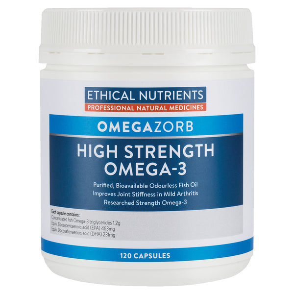 Ethical Nutrients Hi-Strength Fish Oil 120caps