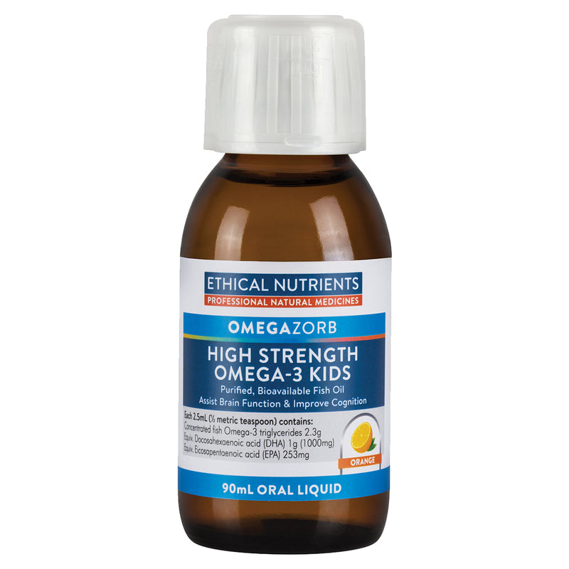 Ethical Nutrients Hi-Strength Liquid Fish Oil Kid Orange 90ml