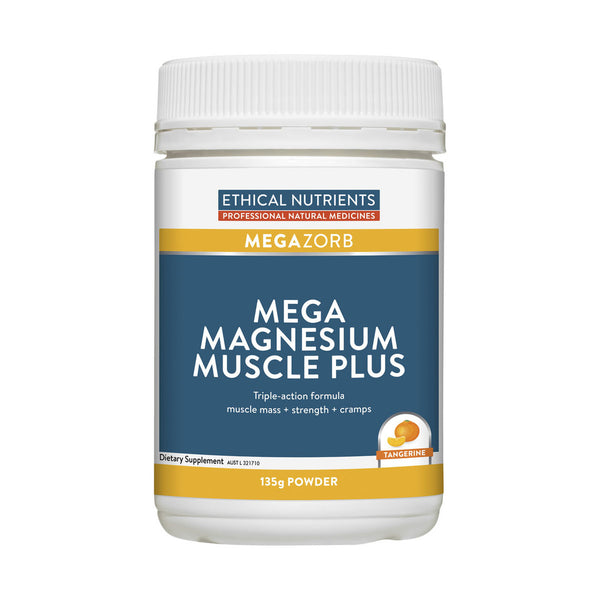 Ethical Nutrients MegaZorb Mega Magnesium Muscle+ Powder 135g