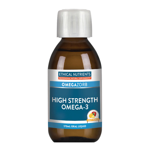 Ethical Nutrients Hi-Strength Liquid Fish Oil Fruit 170ml
