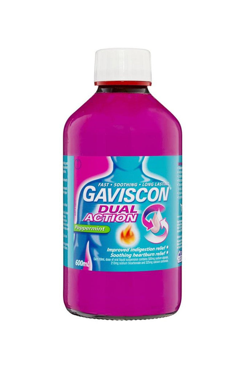 GAVISCON Dual Act. Liq P/Mint 600ml