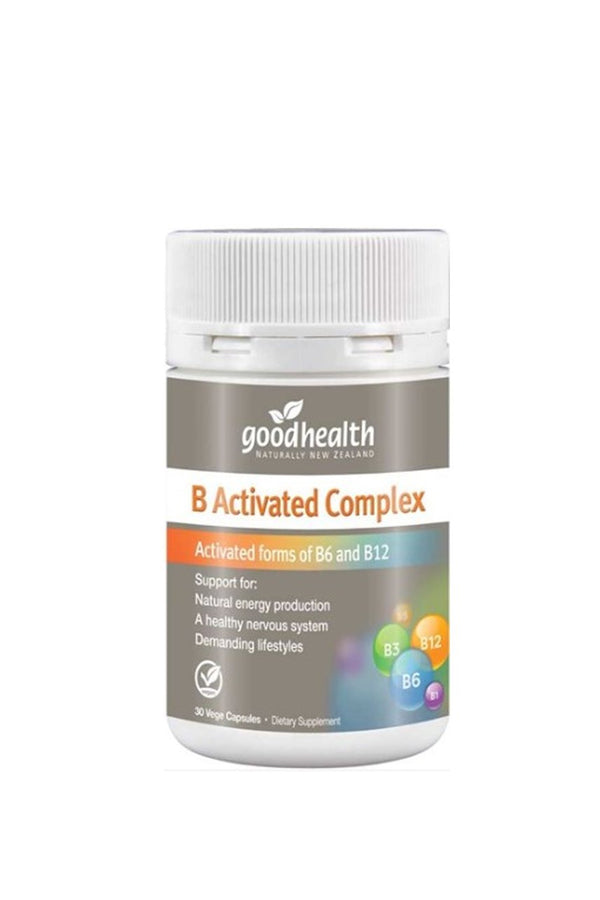 Good Health B Activated Complex 30 Capsules