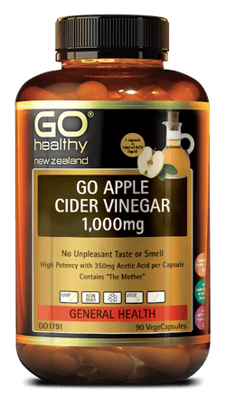 GO Apple Cider Vinegar 1000mg 90s