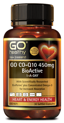 GO CoQ10 450mg BioActive 1ADay 60s