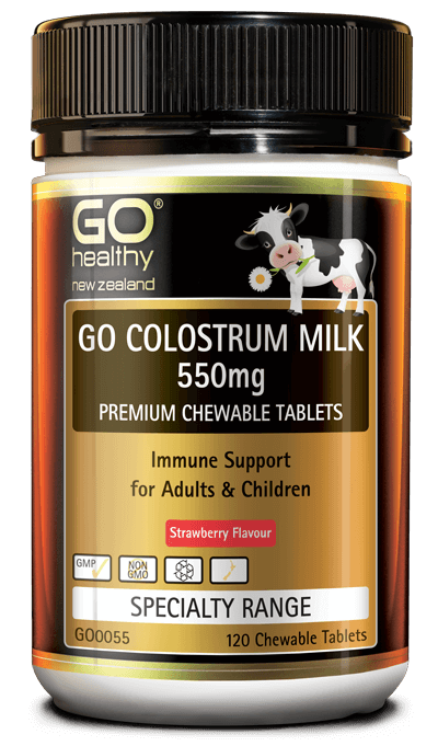 GO Colostrum Milk 550mg 120Ctabs