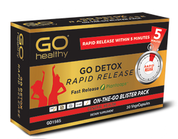 GO Detox Rapid Release 30vcaps