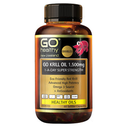 GO Krill Oil 1500mg 1-A-Day 60caps
