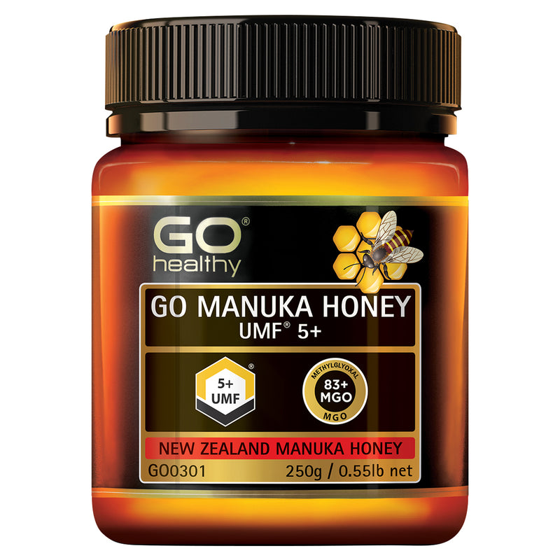 GO Manuka Honey UMF 5+ 250g