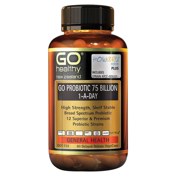 GO Probiotic 75 Billion 60vcaps