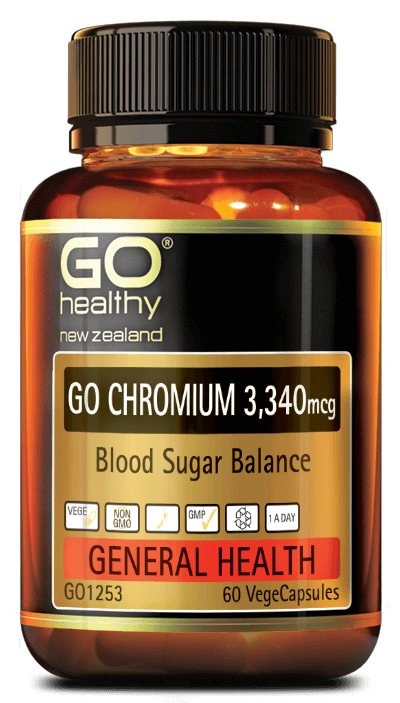 GO Chromium 3340mcg 60vcaps