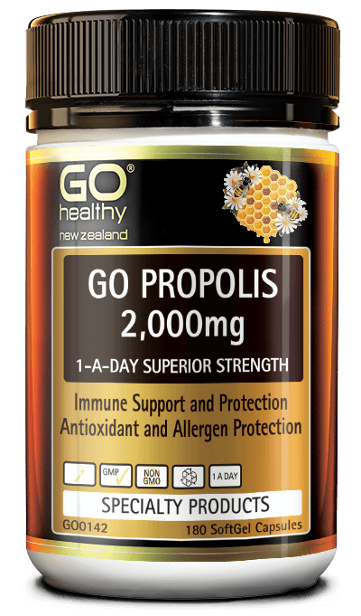GO Propolis 2000mg 1-A-Day 180caps