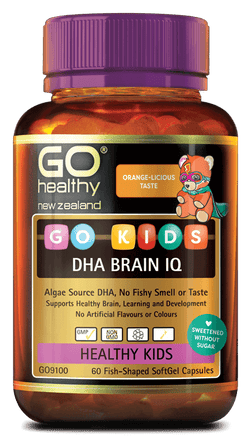 GO Kids DHA Brain IQ 60 Caps