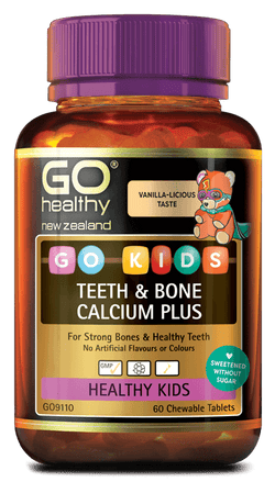 GO Kids Teeth/Bone Calcium+ 60 Chew