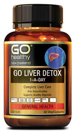 GO Liver Detox 1-A-Day 60vcaps