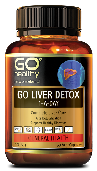 GO Liver Detox 1-A-Day 60vcaps