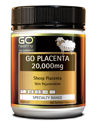 GO Placenta 20000mg 180 S/Gel Cap