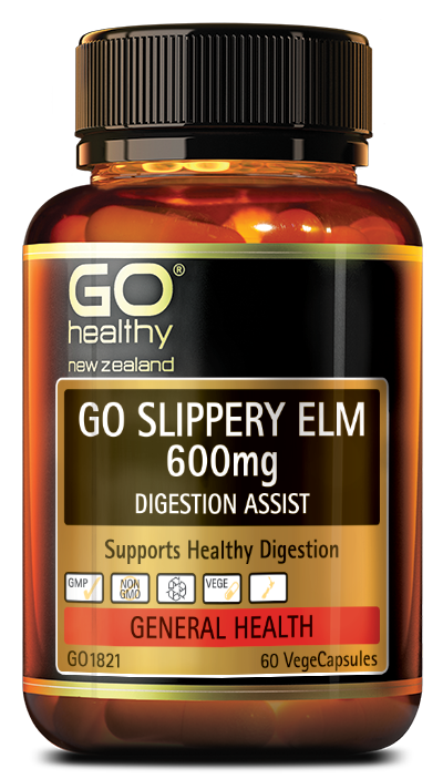 GO Slippery Elm 600mg 60vcaps