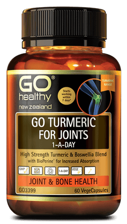 GO Turmeric for Joints 1ADay 60Vcap