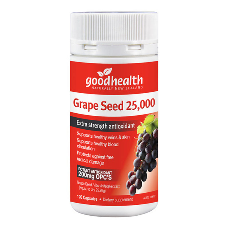 Good Health Grape Seed 25000mg 120caps