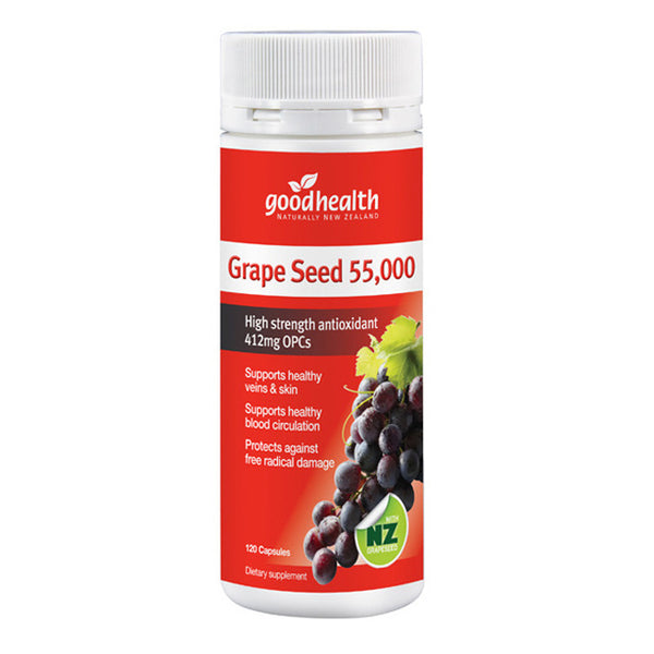Good Health Grape Seed 55000mg 120caps