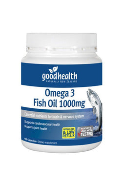 Good Health Omega 3 Fish Oil 400caps