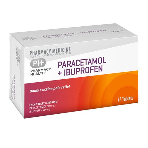 PH Paracetamol + Ibuprofen 72Tabs