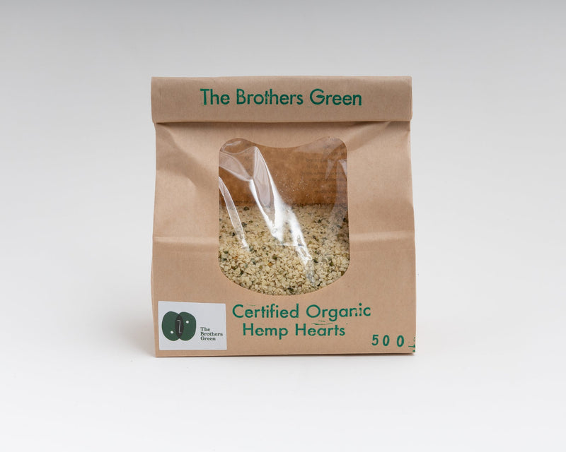 The Brothers Green Certified Organic Hemp Hearts 500g