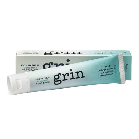 GRIN Nat. T/paste Cool Mint 100g