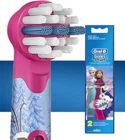 ORAL B Brush Heads Kids Frozen 2Pk