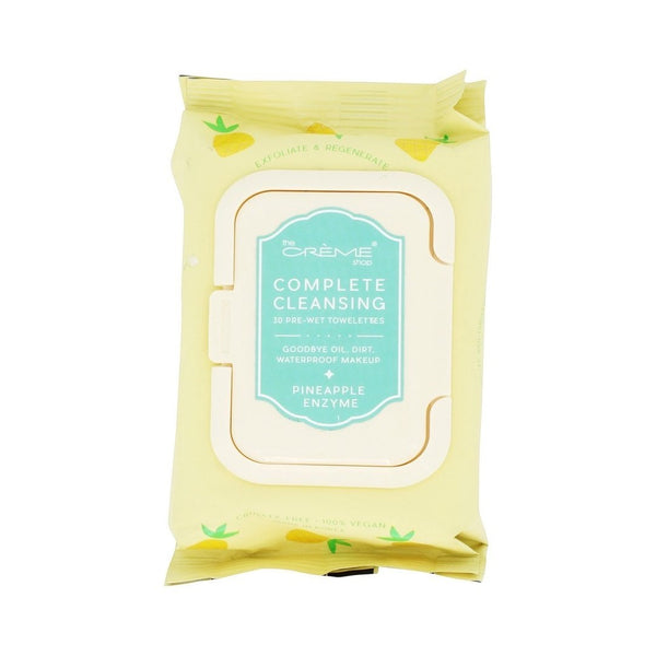 The Creme Shop Cleanse Towelette Pineapple Enzyme 30pk